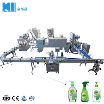 Daily chemical product filling machines