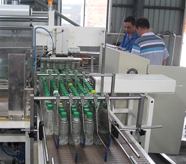 Latest functions in the bottle packing technology