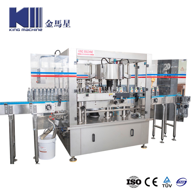 Automatic Cold Glue Labeling Machine For Glass Bottle