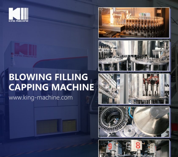 Elevate Production Precision with King Machine's Blowing Filling Capping Machine