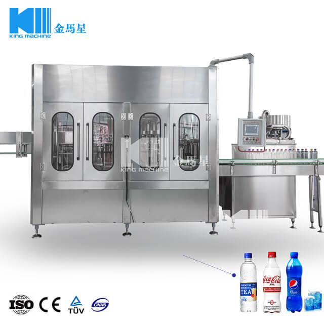 5000BPH Carbonated Drink 3-in-1 Filling Machine