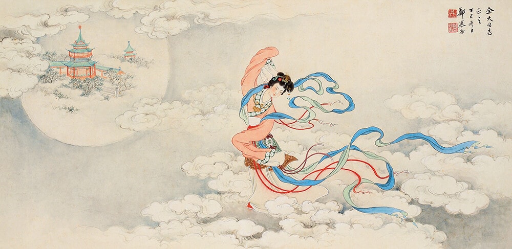 Chang E Flying to the Moon