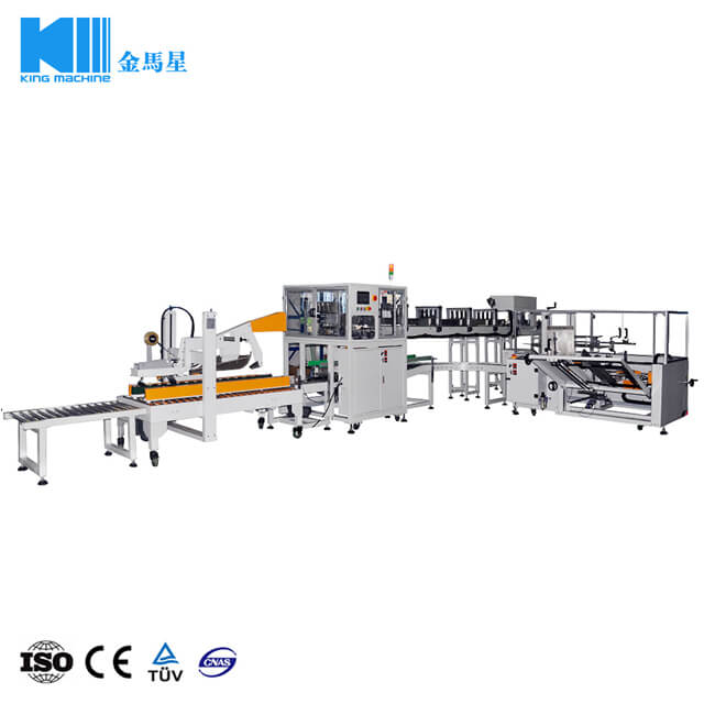 Grab Type Carton Wrapping And Packing Machine