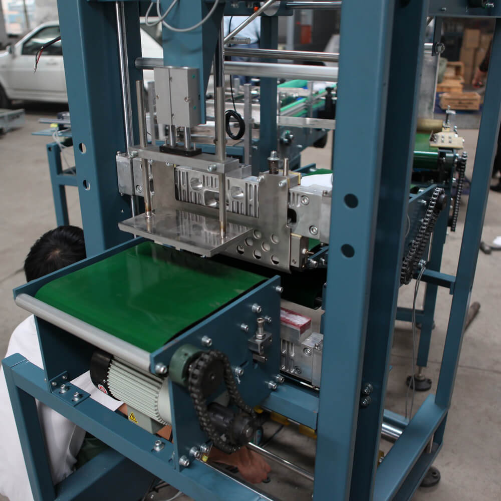 Small Capacity Full Automatic Pe Film Packing Machine With Tray