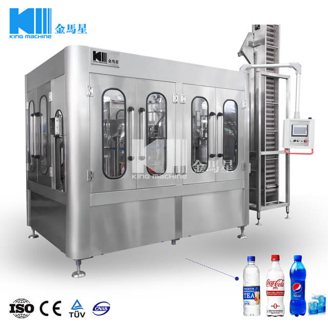 3000BPH Carbonated Drink 3-in-1 Filling Machine