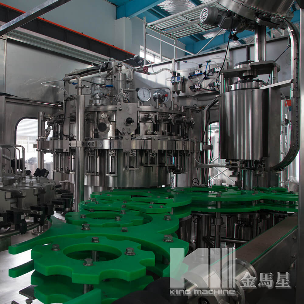 Automatic Beer Washing Filling Capping Machine（BGF14-12-4)3 in 1 Unit