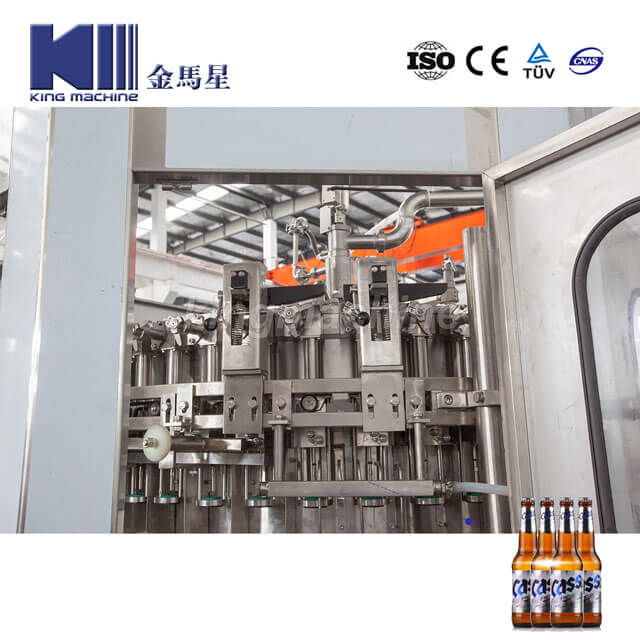 10,000bph Automatic Glass Bottle Beer Drink Bottling Washing Filling Sealing Capping Machine 
