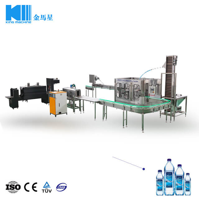 2000BPH Automatic Washing Filling Capping Machine (3-in-1) CGF8-8-3 