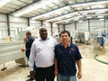Kingmachine debuging Carbonated filling machine for Sierra Leone customer 