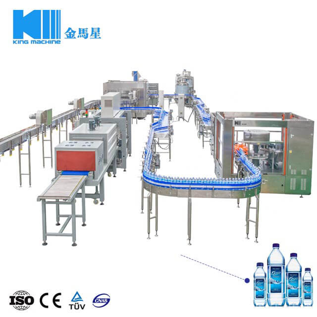 Full Automatic Bottled Soda Drink Water Filling Production Line