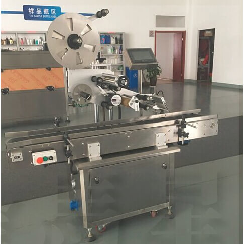 Adhesive Stick labeling machine for Top