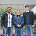 The customer from Yemen negotiated with us for purchasing hot melt marking machine