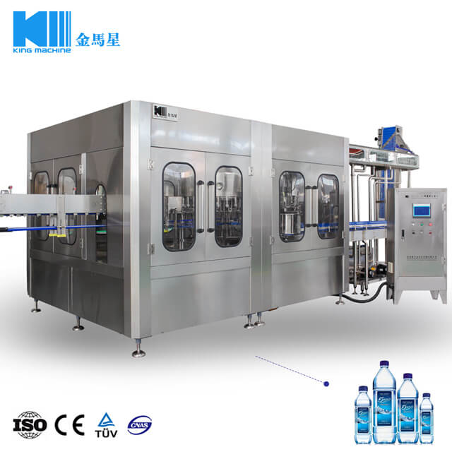 Full Automatic Bottled Soda Drink Water Filling Production Line